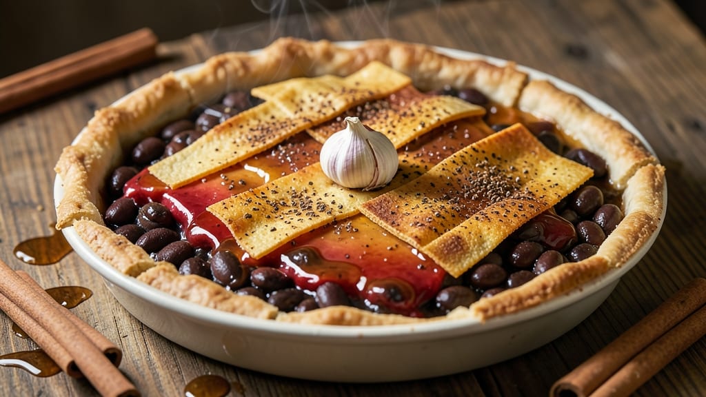 Black Muslim Bean Pie Recipe: Warm Spiced Filling Under Crispy Tortilla Crowns
