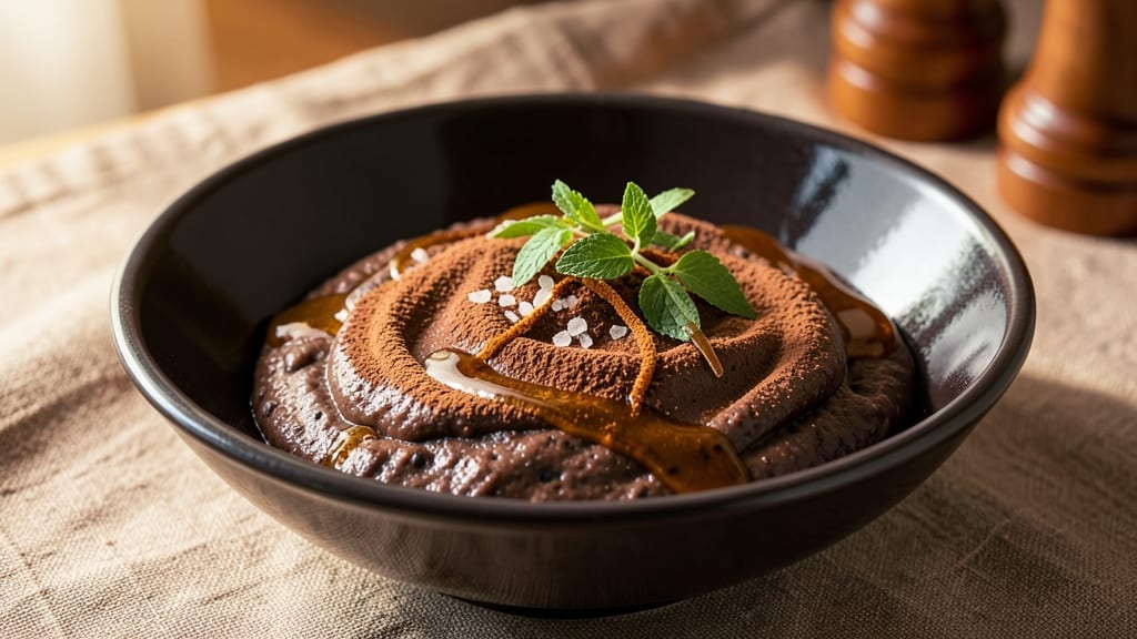 Black Bean Dessert Recipe: Chocolate-Dipped Fudge Bites with Cinnamon Crunch