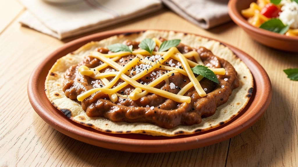 Bean and Cheese Tostadas Recipe: Crispy Tortilla Bites with Melty Cheese Rivers