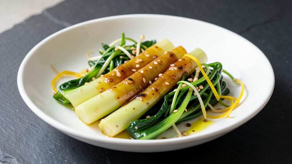 Bok Choy and Mung Bean Sprouts Recipe: Wok-Seared Crunch With Umami Depth