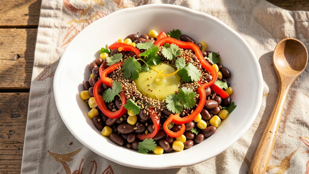 Black Bean, Corn, and Cilantro Salad Recipe: Bright, Herby Crunch in 15 Minutes
