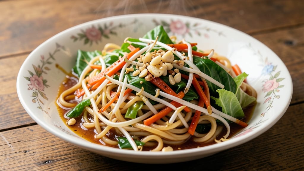 Bean Sprout Chow Mein Recipe: Crispy Wok-Fried Noodles With Fresh Ingredients