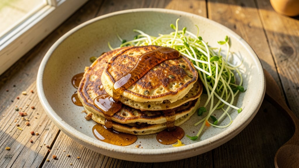 Bean Sprout Pancakes Recipe: Crispy Edges and Light Mung Flavor Twist