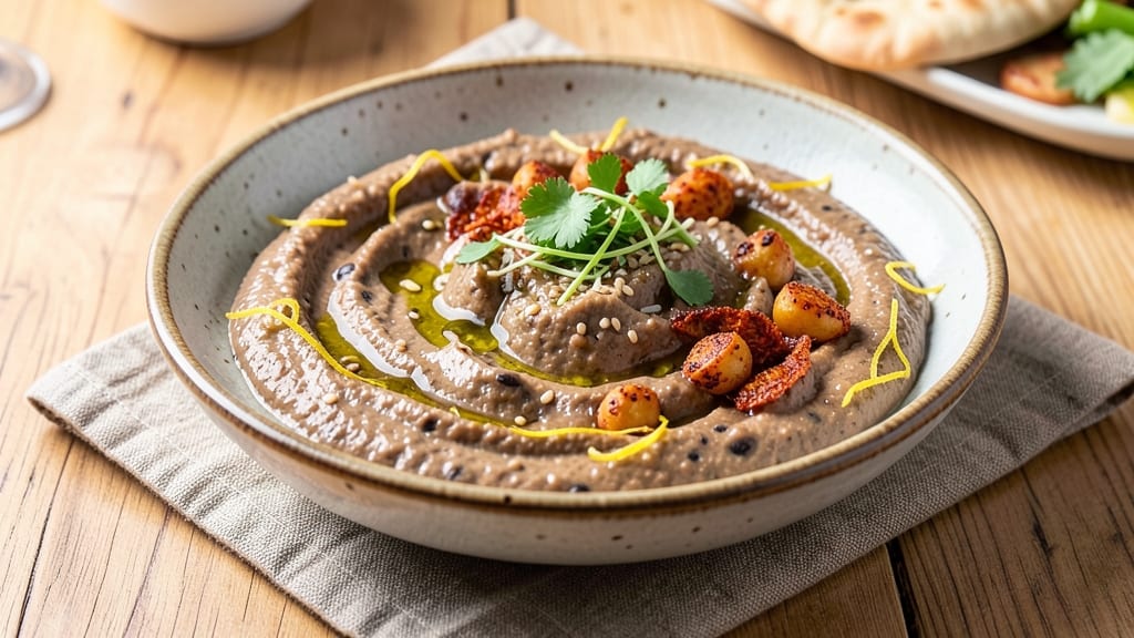 Black Bean and Chickpea Hummus Recipe: Double-Protein Creaminess With Nutty Depth