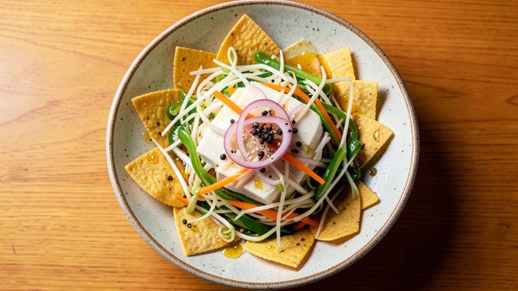 Bean Sprouts Ukoy Recipe: Crispy Tortilla Crowns Over Silky Bean Curd