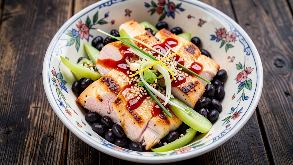 Black Bean Bitter Gourd Chicken Recipe: Spicy Green Bites with Umami Balance