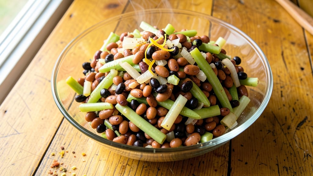 Betty Crocker's Three Bean Salad Recipe: Classic Crowd-Pleaser With No-Mayo Twist