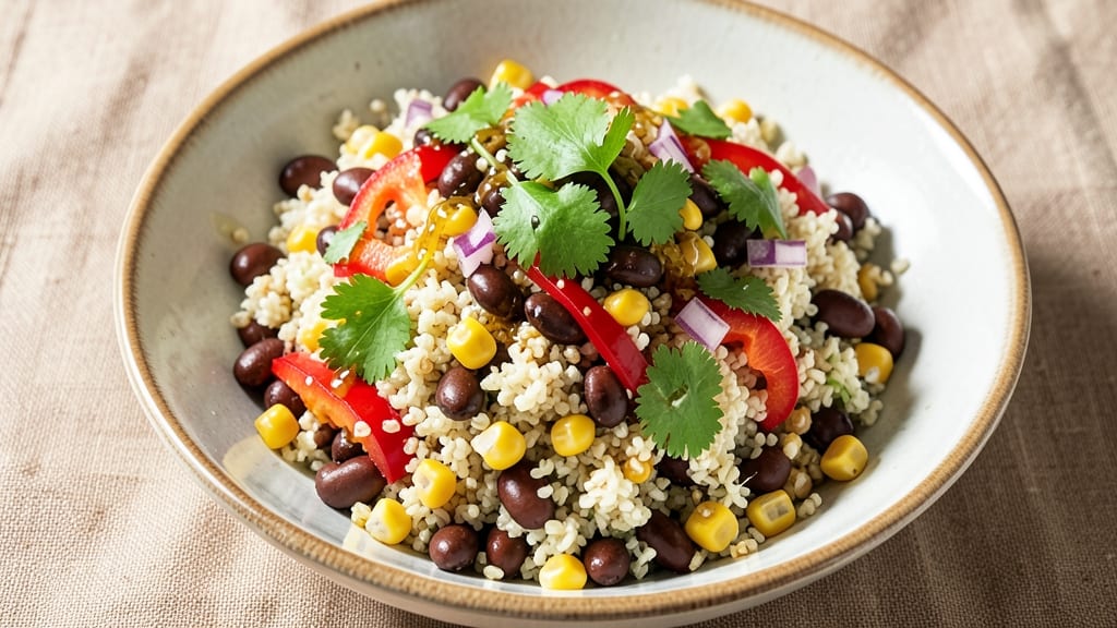 Black Bean Corn Quinoa Salad Recipe: Protein-Packed Vibrancy in 20 Minutes