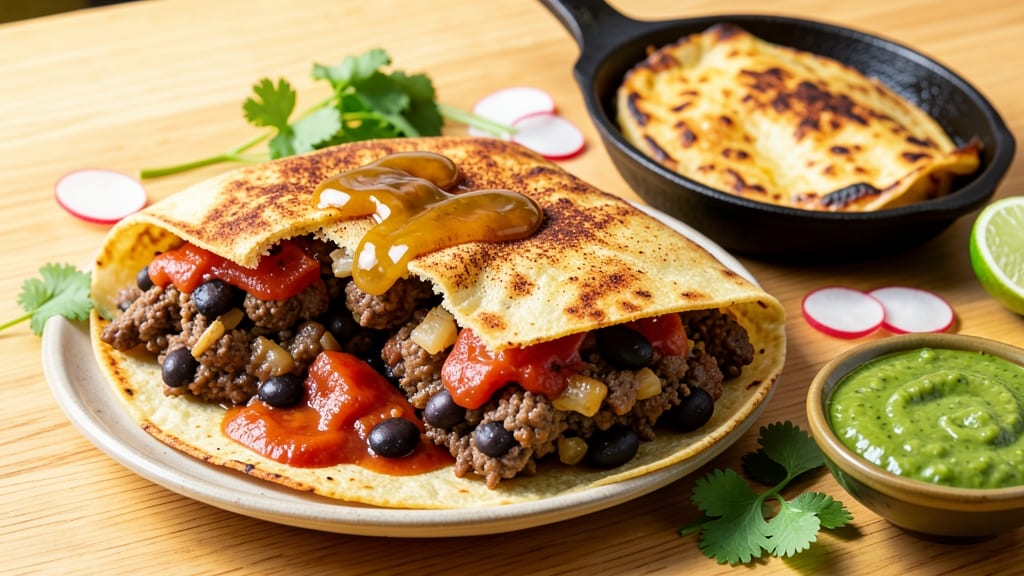 Beef and Bean Chimichanga Recipe: Crispy Tortilla Crusts With Smoky Cumin Heat