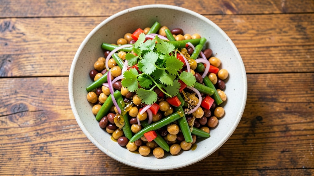 Best Three Bean Salad Recipe With Cider Vinegar: Crunchy, Tangy, and Pantry-Perfect